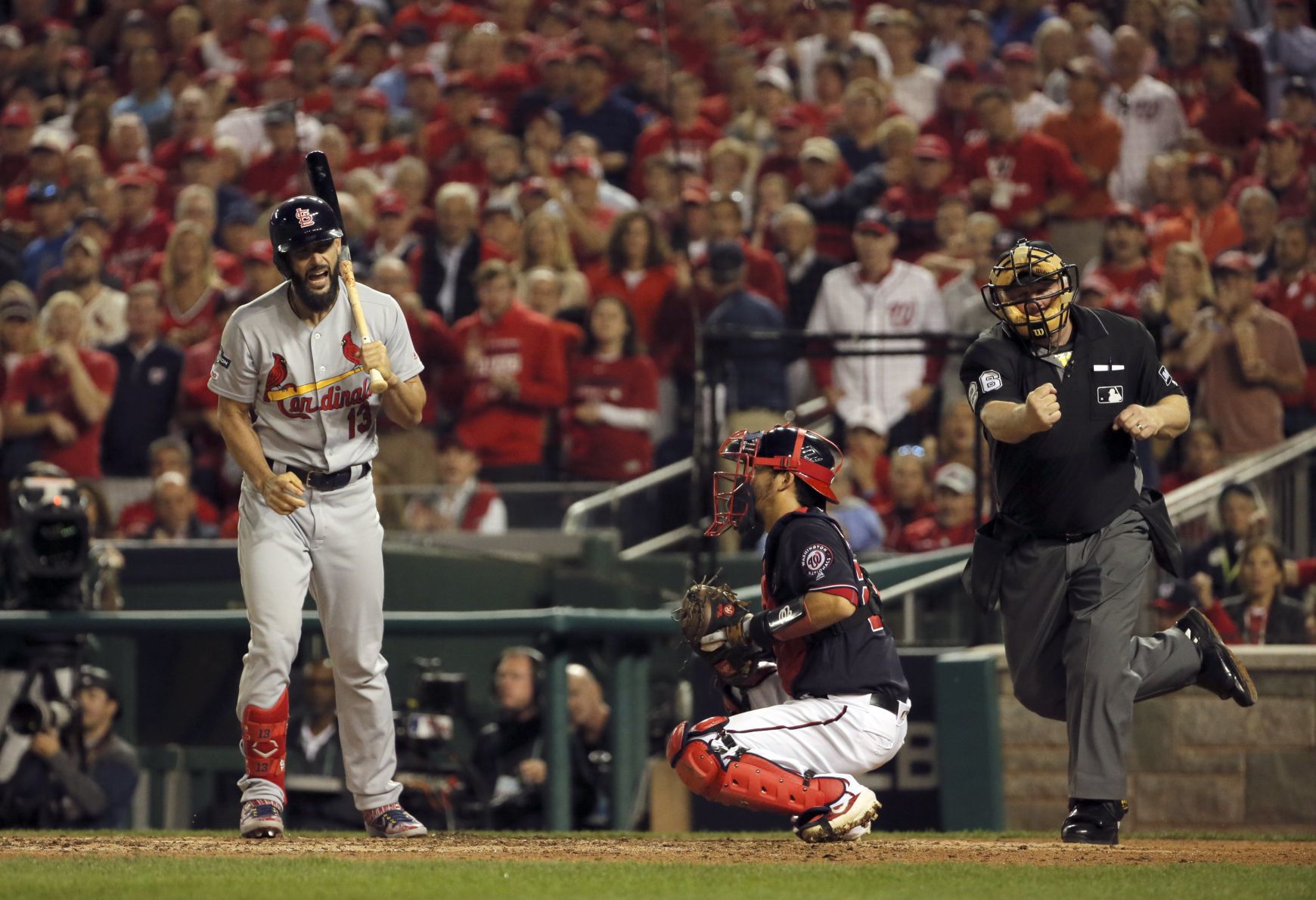 NLCS Game 3 of Cardinals and Nationals